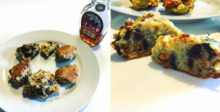 生地を重くすれば、ブロックごとにきっちり分けられます。