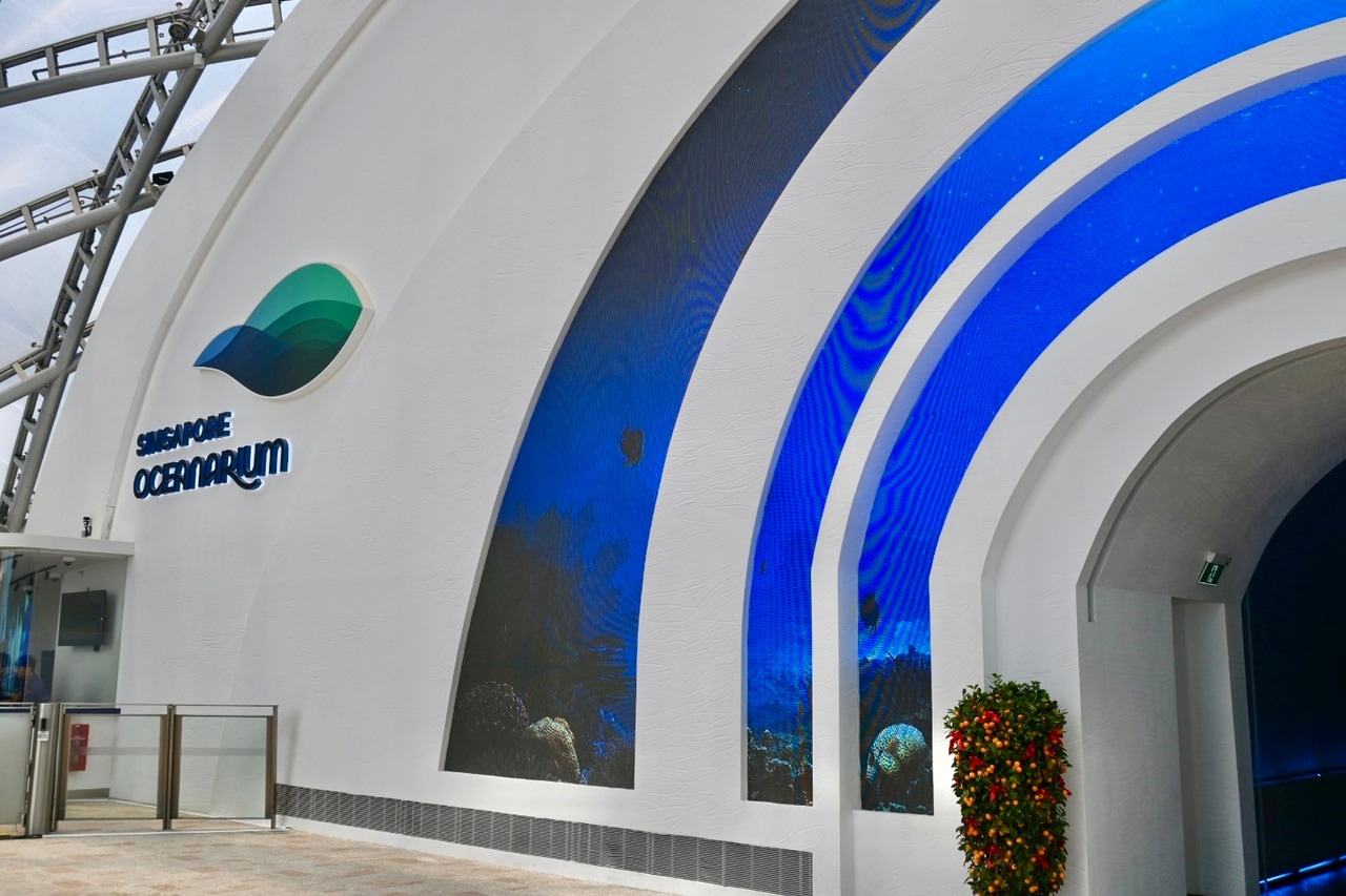 リゾート・ワールド・セントーサと呼ばれる複合施設の一部。ワンデイパスは43ドル。