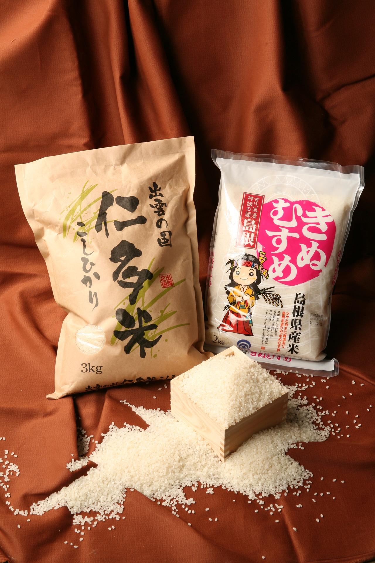 人気のお米。