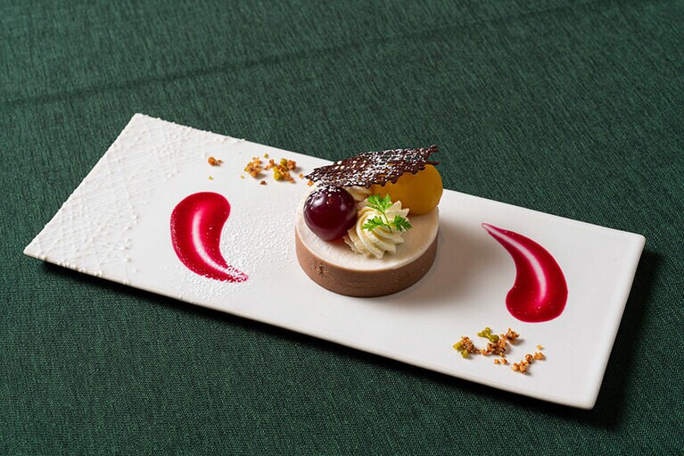 栗のパルフェ。