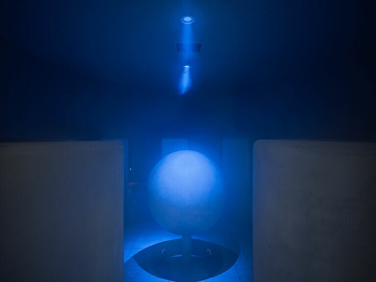 ハーバルスチームサウナ「TERRA」。