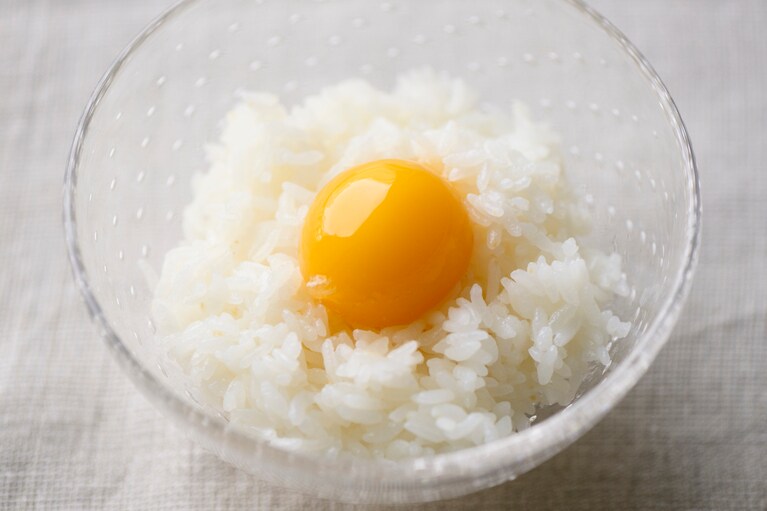 この卵、凍ってます！