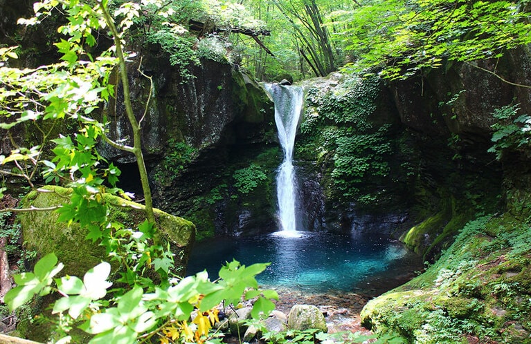【栃木県】おしらじの滝。