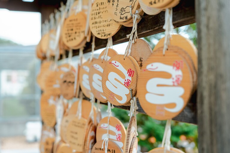岩國白蛇神社。