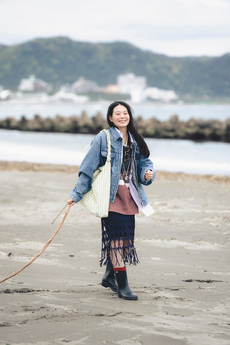 エーグル「ミリカ」でゆく 山本奈衣瑠の鴨川散歩。