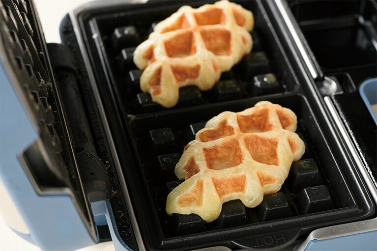 蓋を開けた瞬間、クロワッサンのいい香りが広がります。