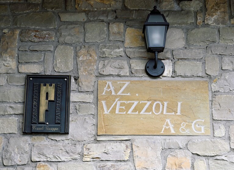 歴史が香るヴェッツォーリ・ジュゼッペのエントランス。