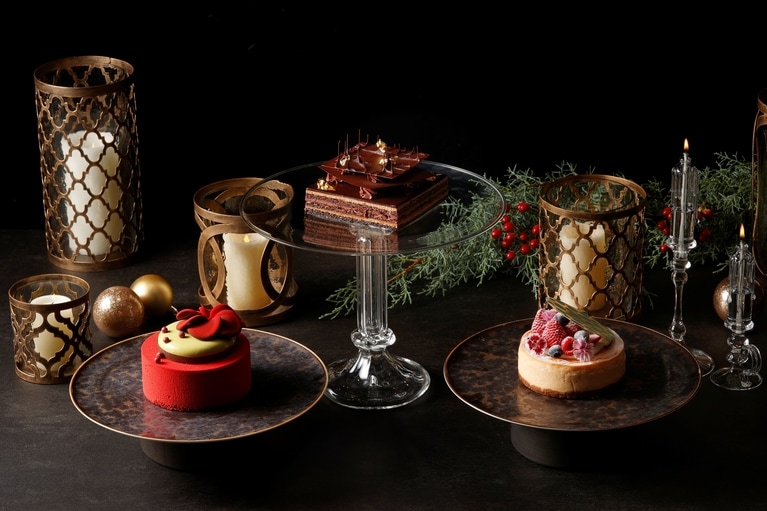 ザ・カハラ・ホテル＆リゾート 横浜のクリスマスケーキ。