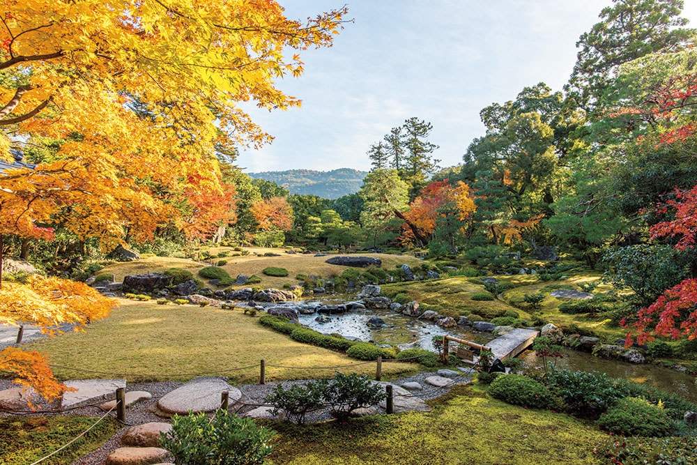 色彩が美しい、日本の名勝「無鄰庵庭園」。