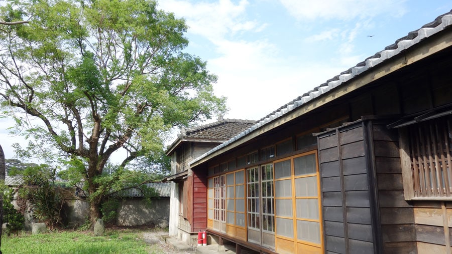 花蓮市内には日本統治時代の建物も残っています。