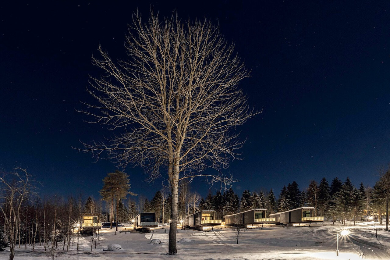 ヴィラ“フォレストスイート”は2名利用がスタンダード。©Pihlas Resort