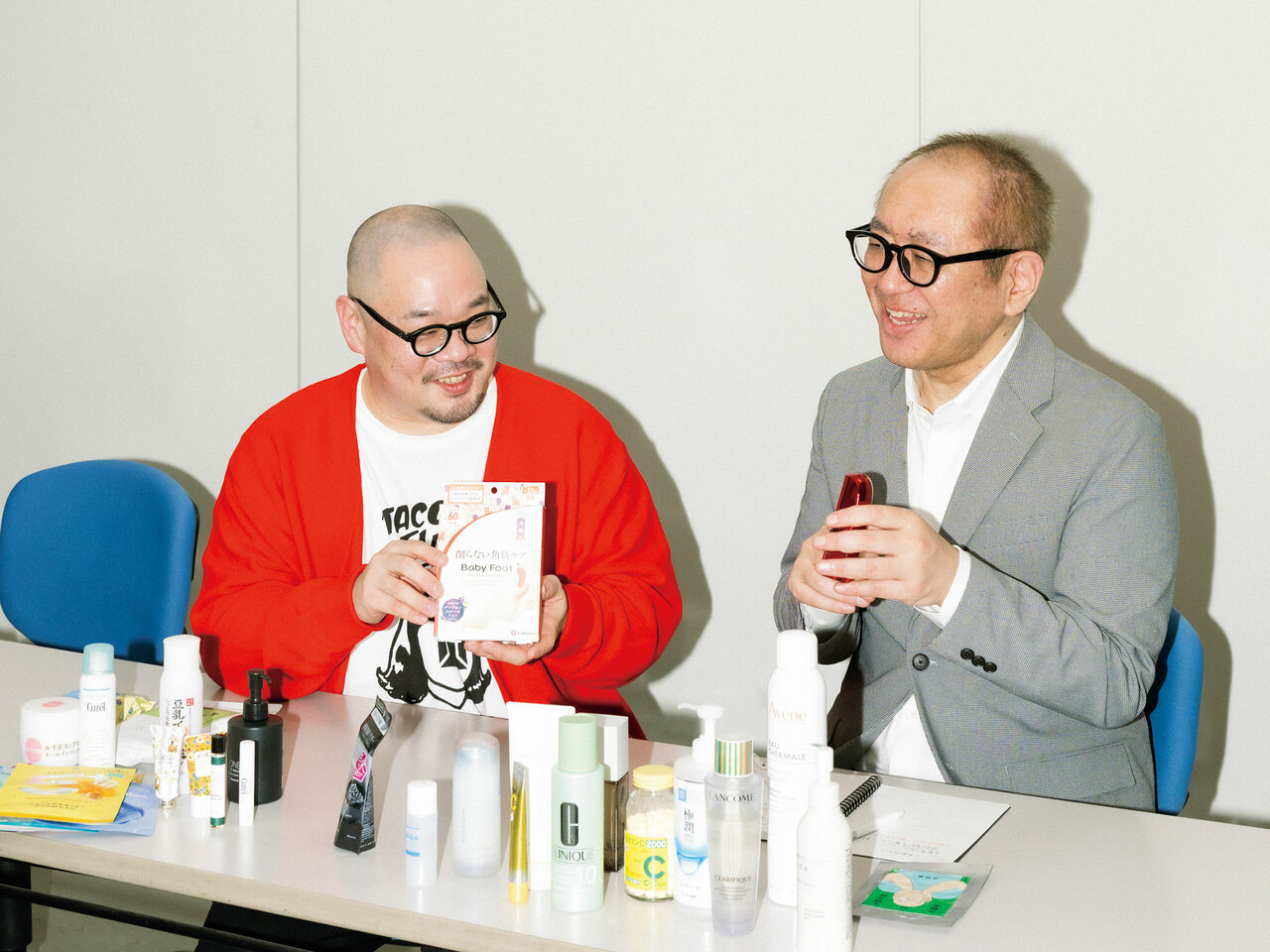 左：爪切男さん、右：伊藤聡さん。