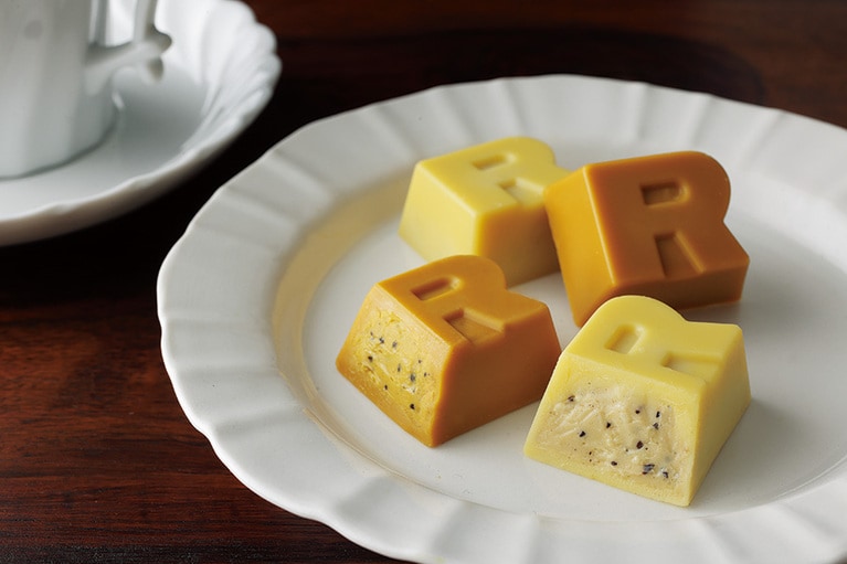 ロイズ京都アールショコラ 珈琲［とうもろこし＆かぼちゃ］。