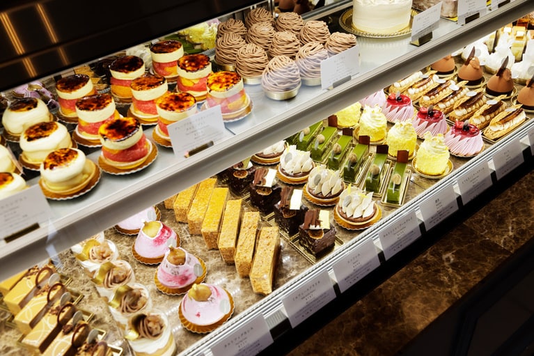 生菓子は、常時約20種類。