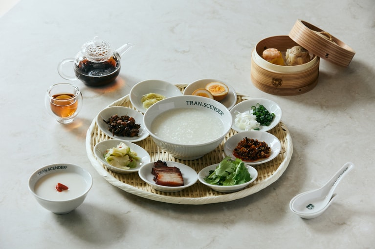 中華粥(朝食)／2,970円。提供写真