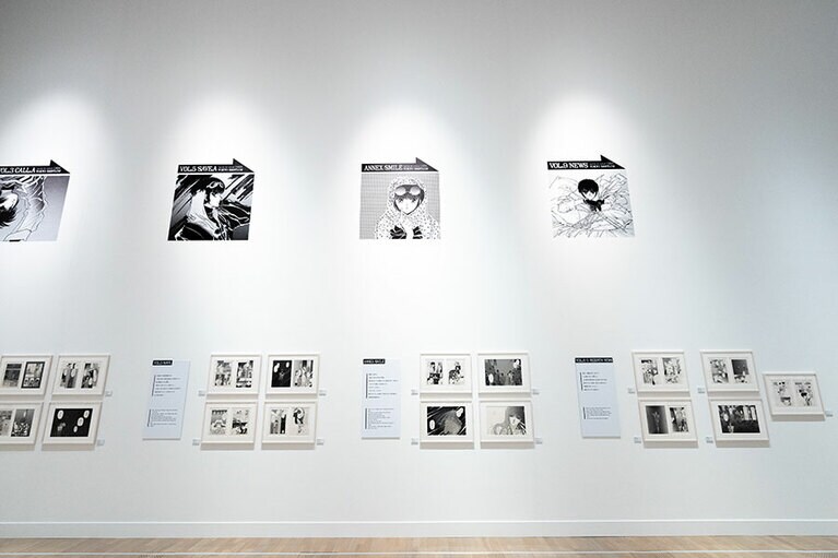 「CLAMP展」国立新美術館　2024年　展示風景。©CLAMP・ShigatsuTsuitachi CO.,LTD. ©C,ST/CEP