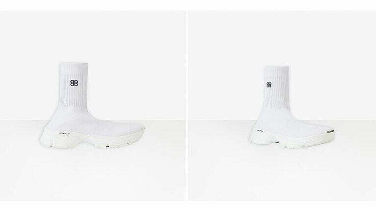 メンズ、ウィメンズともにホワイト、ブラック、イエローの3色展開　各95,000円。
