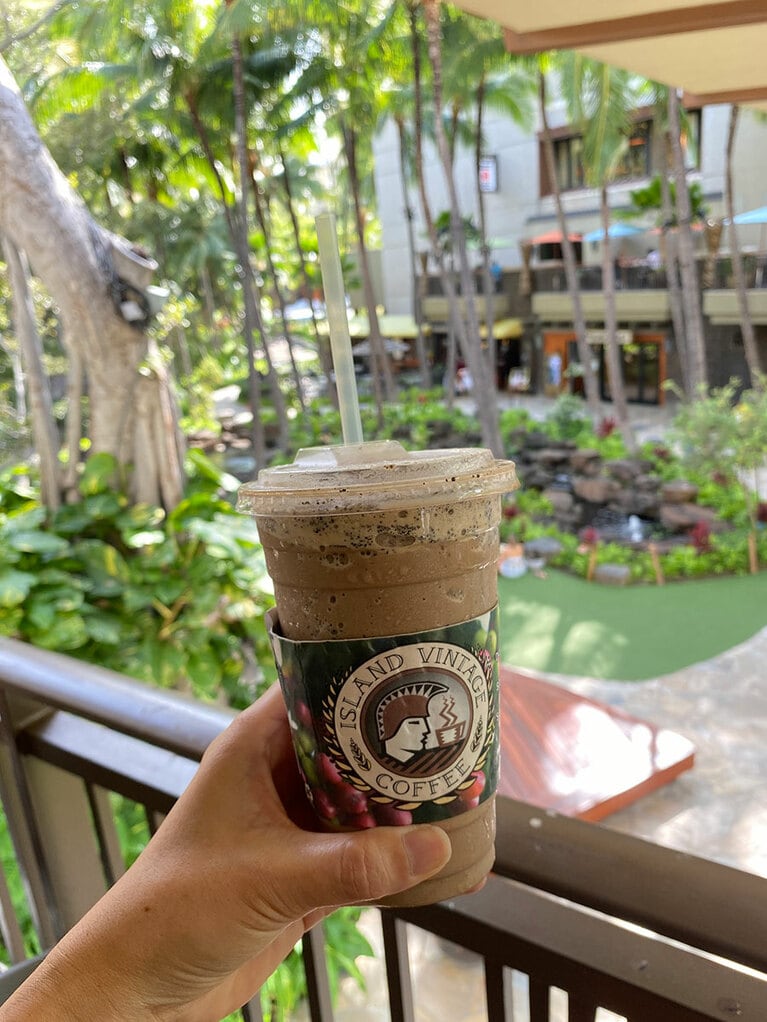 ヴィンテージコナモカ。7.95ドル。