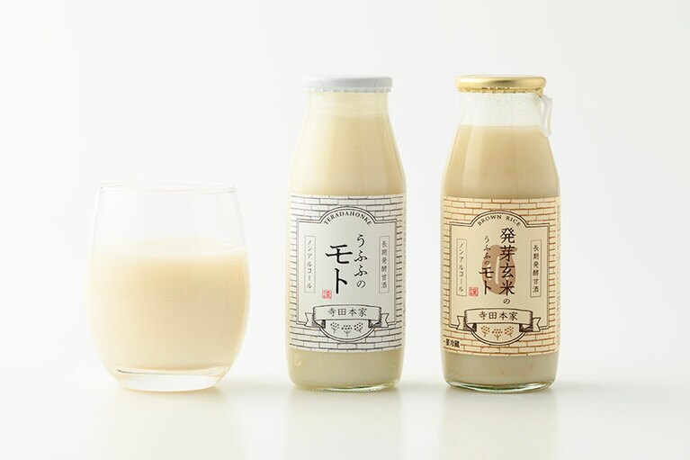 寺田本家「うふふのモト」左から：うふふのモト 302円、発芽玄米のうふふのモト 324円(各160g)／千葉県