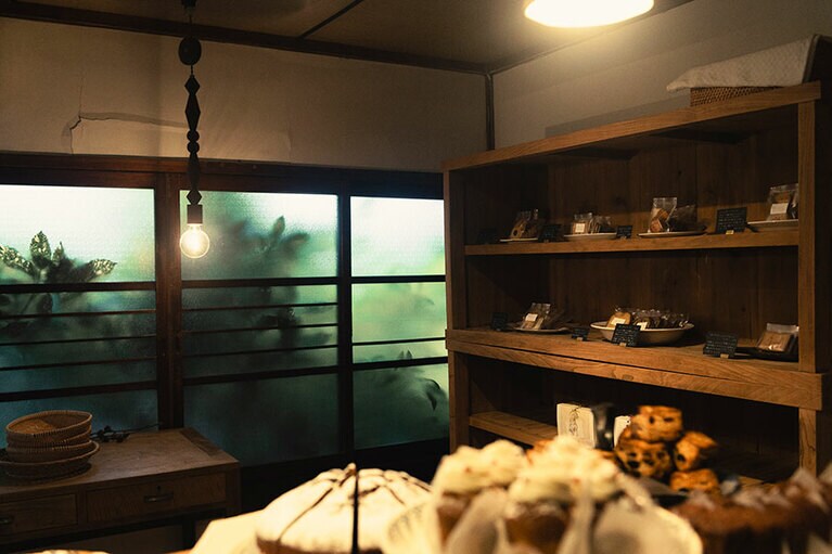 Saibakesの店内。