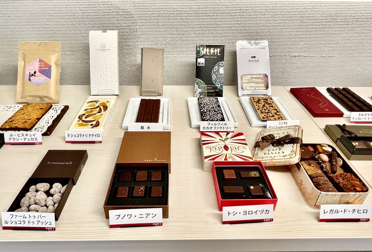 PART1では、カカオにフォーカスしたショコラが勢揃い。
