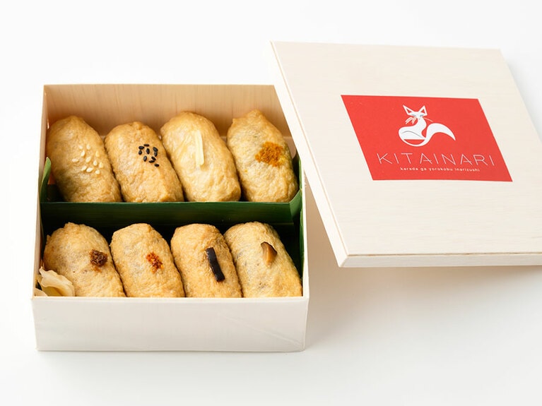 いなり寿司 約30g×8個入り 1,800円／KITAINARI