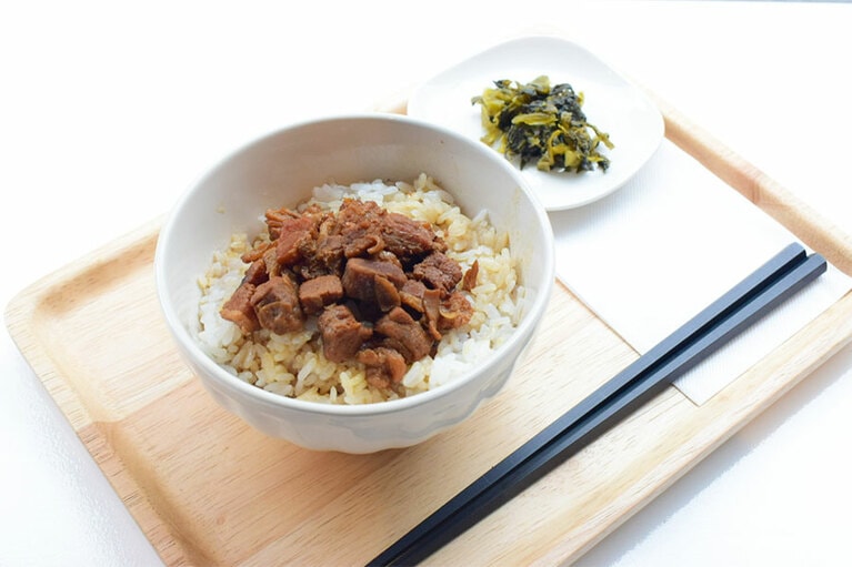 「ルーロー飯」600円。画像提供：The old taste．