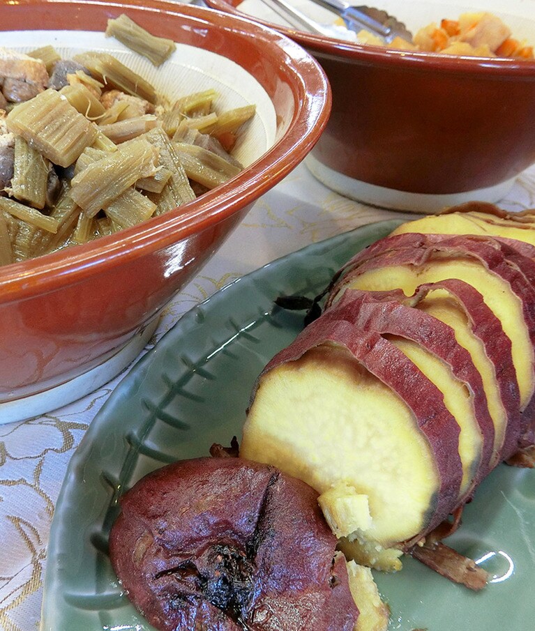 一見するとシンプルな料理は、食べてみるとおいしくて何回もおかわりしてしまった。