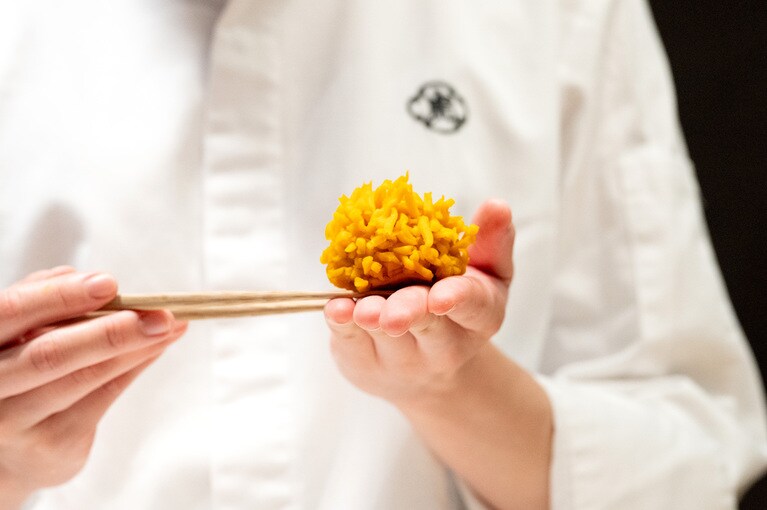 完成間近の「秋灯」。