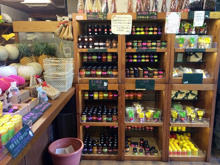 フルーツの加工品はお土産にもぴったり。