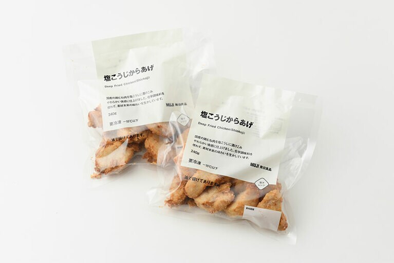 塩こうじからあげ 362円(240g)。