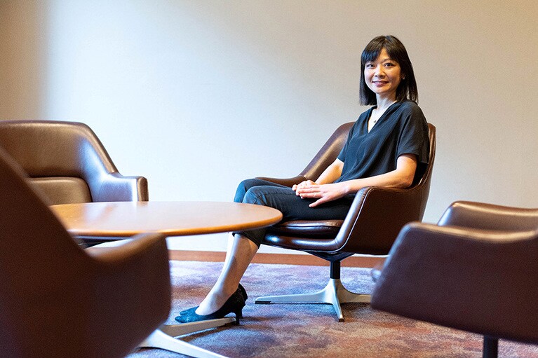 長江桂子さん。