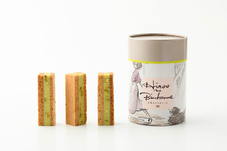 広尾のビスチィーヌ ピスターシュ 907円(4個入り)。