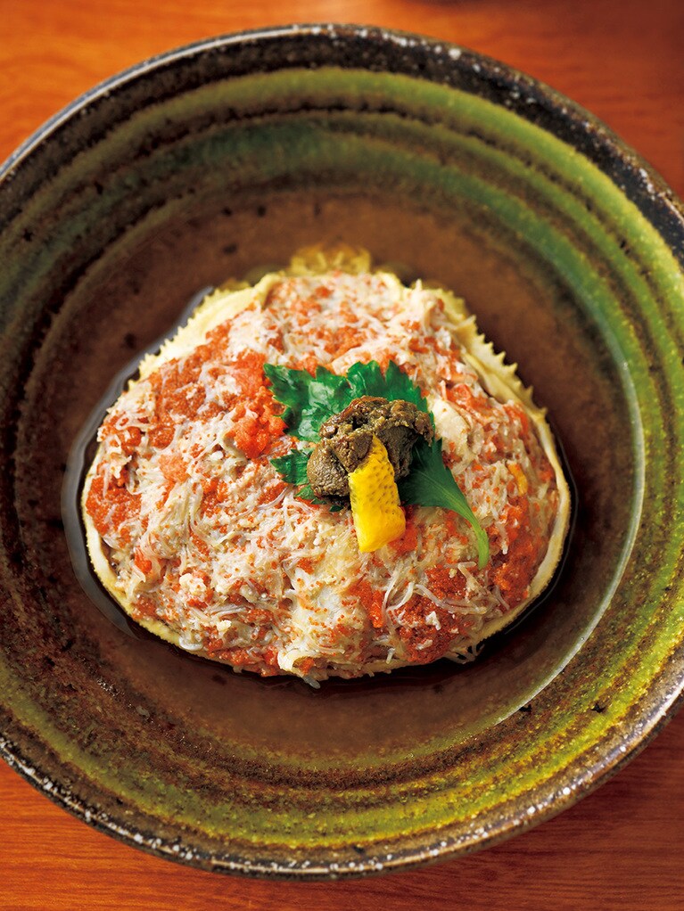 カニ面 1,980円／おでん居酒屋三幸本店