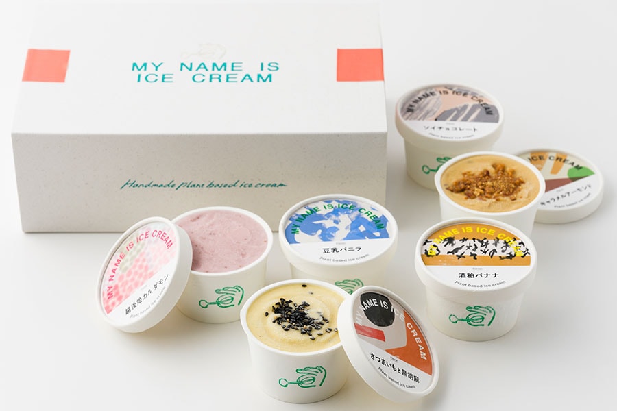 MY NAME IS ICE CREAM「アイスクリームギフトボックス」3,700円（95ml×6個入り）／新潟県