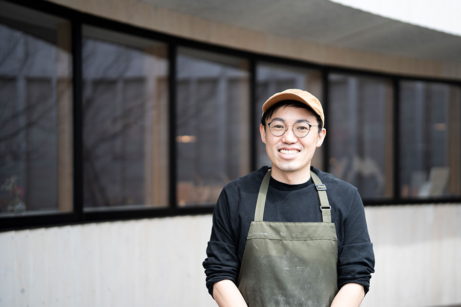 週末は早朝3時半から作業するという西尾さん。