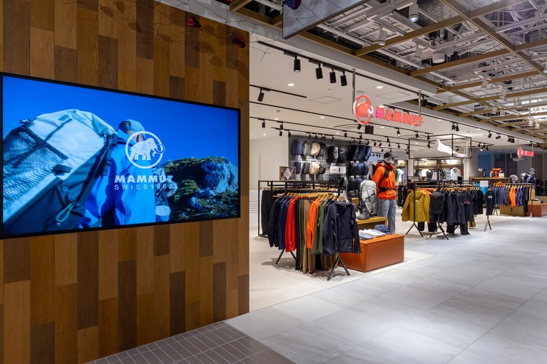 “日本一楽しい街”博多に誕生した日本一楽しいアウトドアストア「マムート 福岡天神」