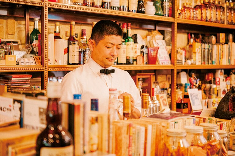 マスターの間口一就さん。