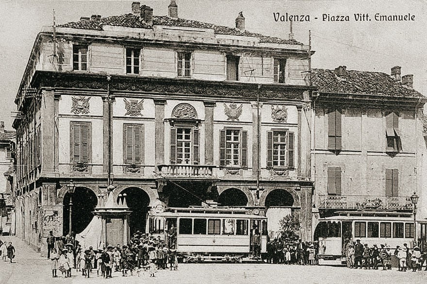 発祥地、ヴァレンツァの100年前の光景。