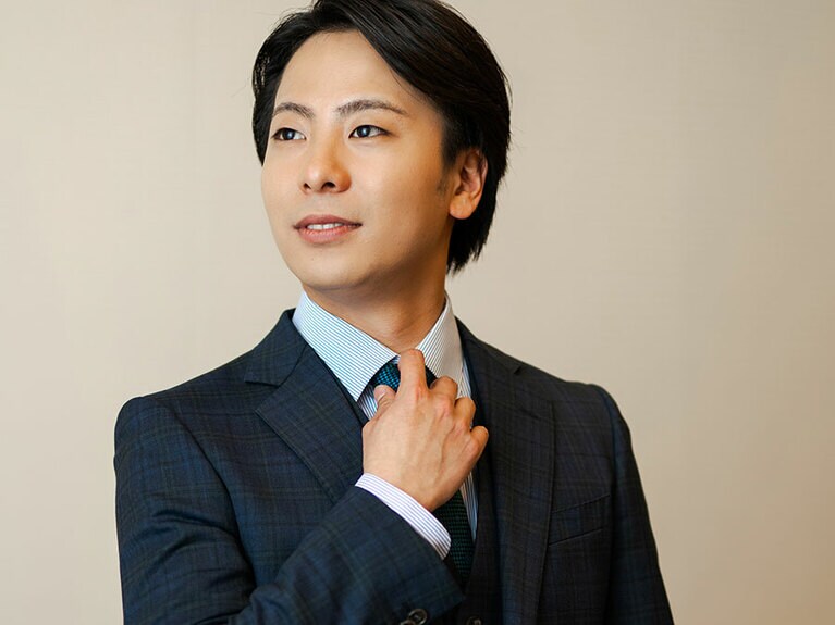 中村鶴松さん。