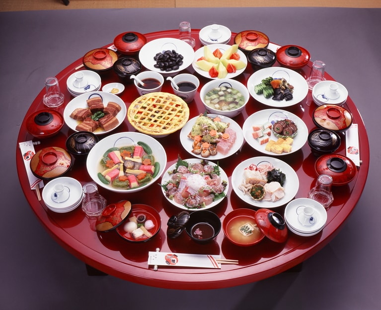 卓袱料理。写真提供：（一社）長崎県観光連盟