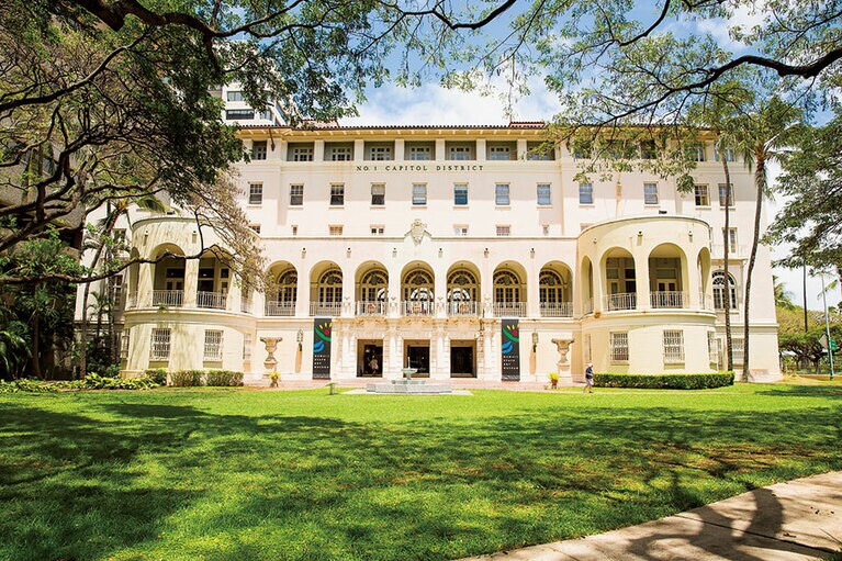 ハワイ州立美術館。