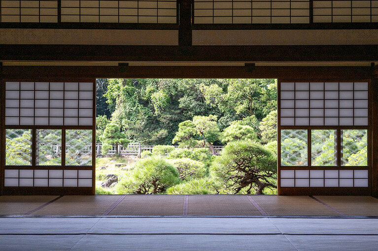 柳川藩主立花邸 御花にて。