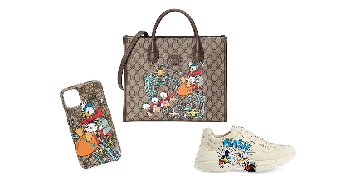 GUCCI×ドナルド】のコラボを一挙紹介 ウェアにバッグ、小物まで可愛さ