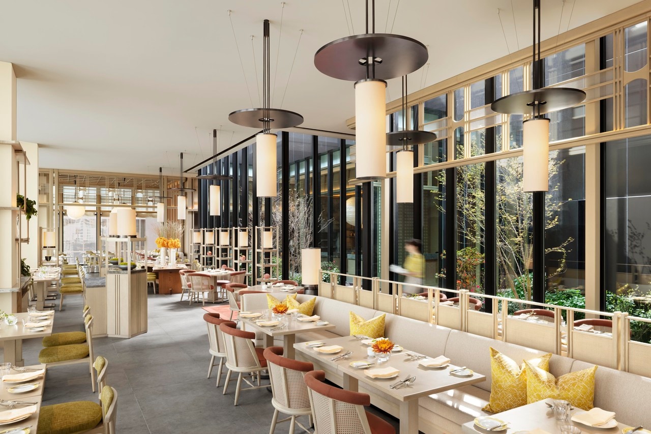 オールデイダイニング「Jolie Brasserie」は、エレガントでシックなモダンフレンチブラッスリー。