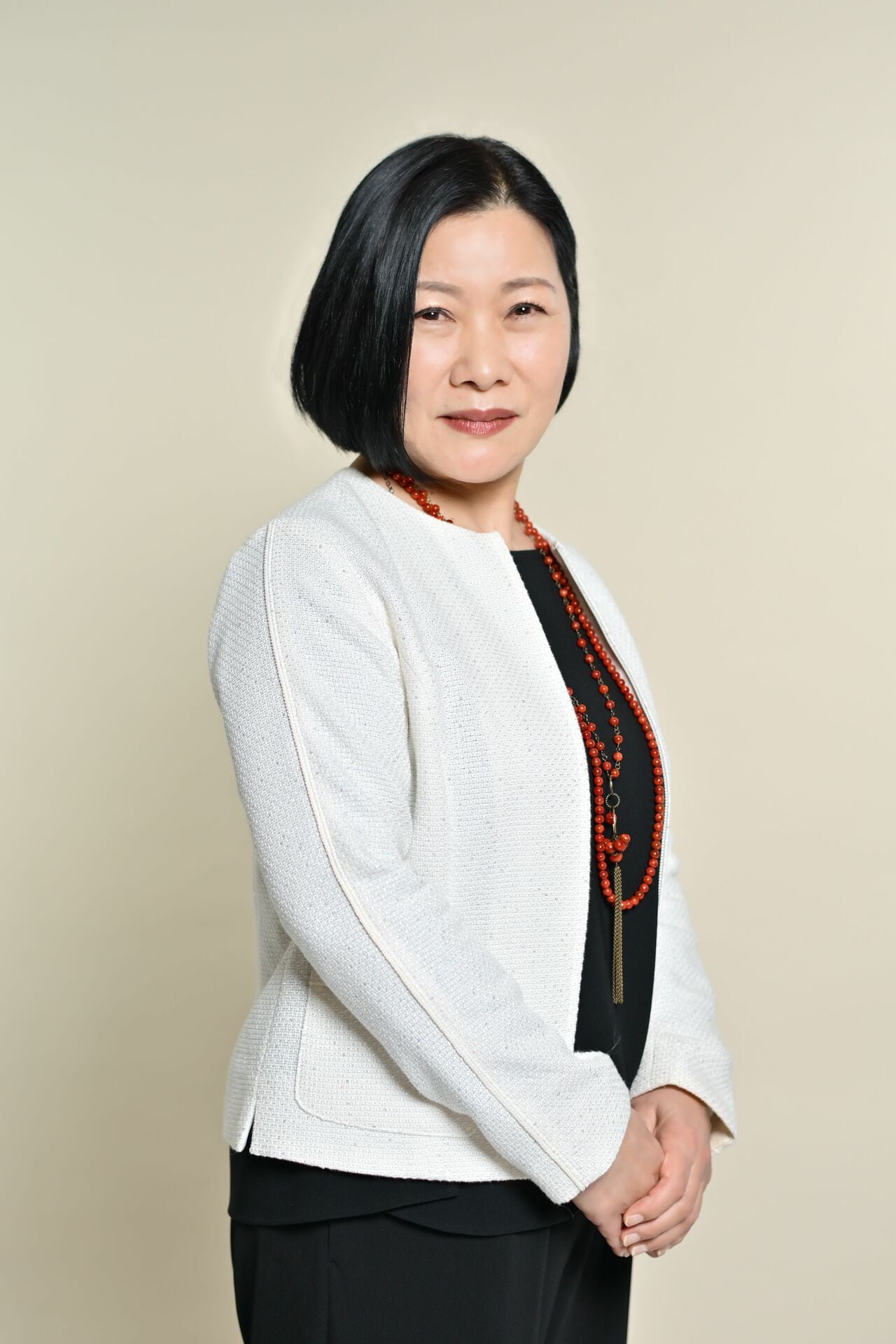 著者の梯久美子さん　©文藝春秋