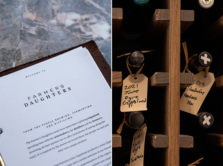 提供するワインも約70%がギプスランド産。