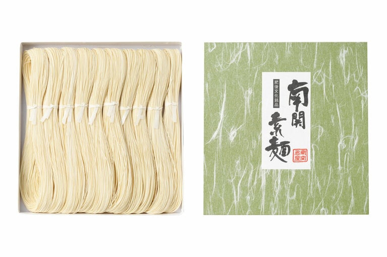 南関素麺〈奈良原製麺所、10束箱入〉3,000円(税・送料込)／ネットショップなんかん