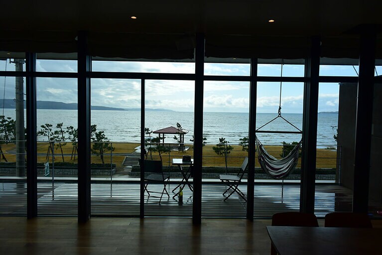 キッチンやリビングは共有。