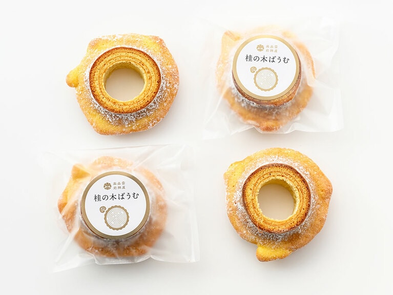 桂の木ばうむ ミニ 8個入り 3,300円／奥出雲前綿屋 ままたまご